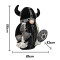 Peluche Viking noir 26 cm - miniature variant 3