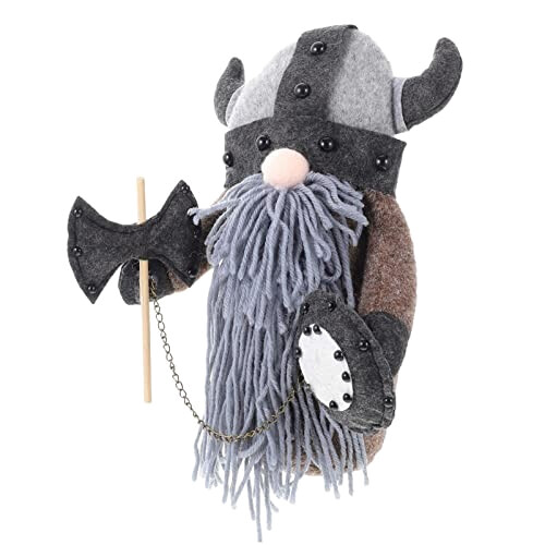 Peluche Viking gris 26.5x18 cm