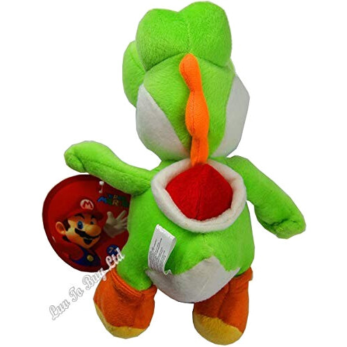 Peluche vert blanc noir orange 30 cm variant 0 