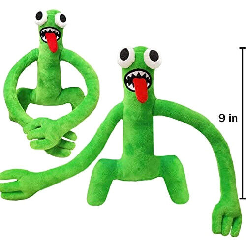 Peluche vert rouge 25 cm variant 0 