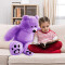 Peluche violet 92 cm - miniature variant 3