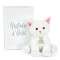 Peluche blanc 18 cm - miniature