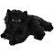 Peluche noir 30 cm - miniature