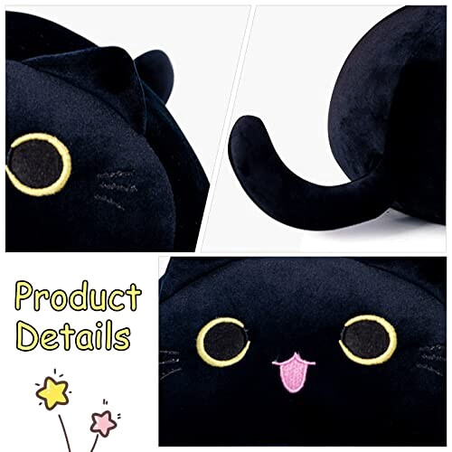 Peluche noir 30 cm variant 3 