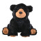 Peluche noir 30 cm - miniature