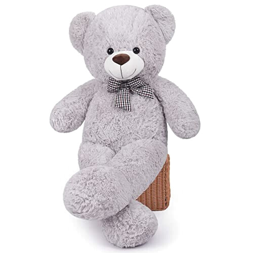 Peluche gris 110 cm variant 1 