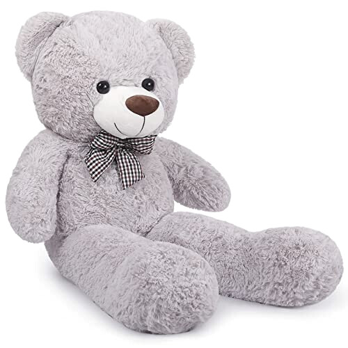 Peluche gris 110 cm variant 4 