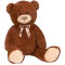 Peluche marron 100 cm - miniature